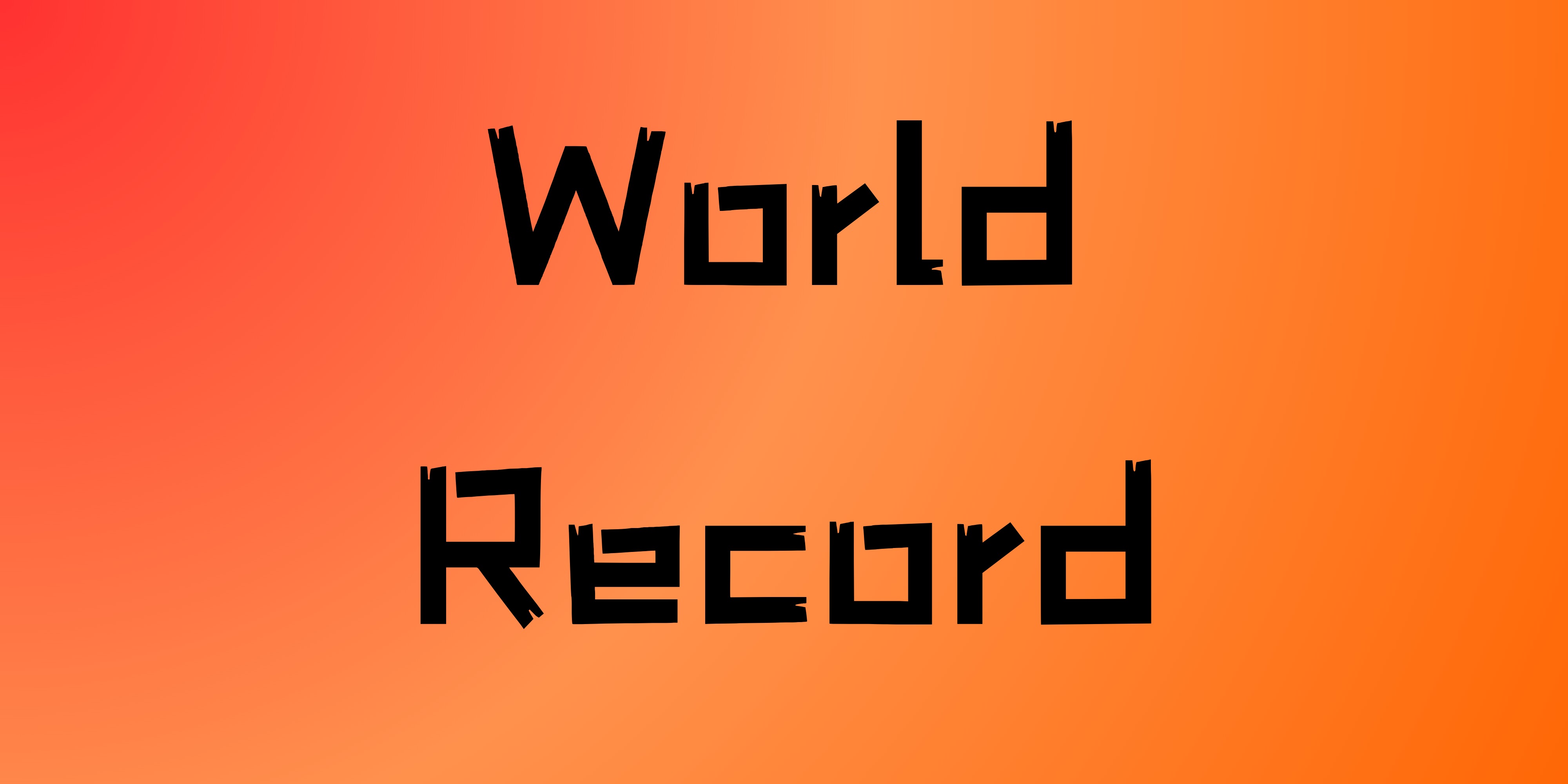 World Record